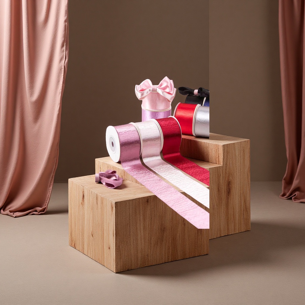 1cm glittering velvet ribbon webbing Application Scenario