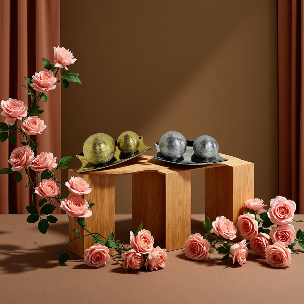 2026 New style ceramic three-piece set of artistic decorative items, living room decorative items, Chinese retro decorative items