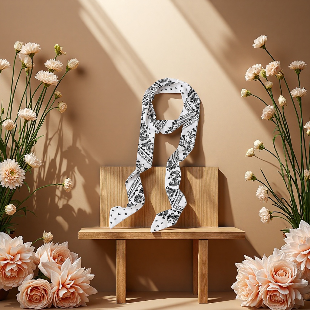 Thick cashmere scarf for women, warm and fashionable, versatile women's scarf for winter Specification image