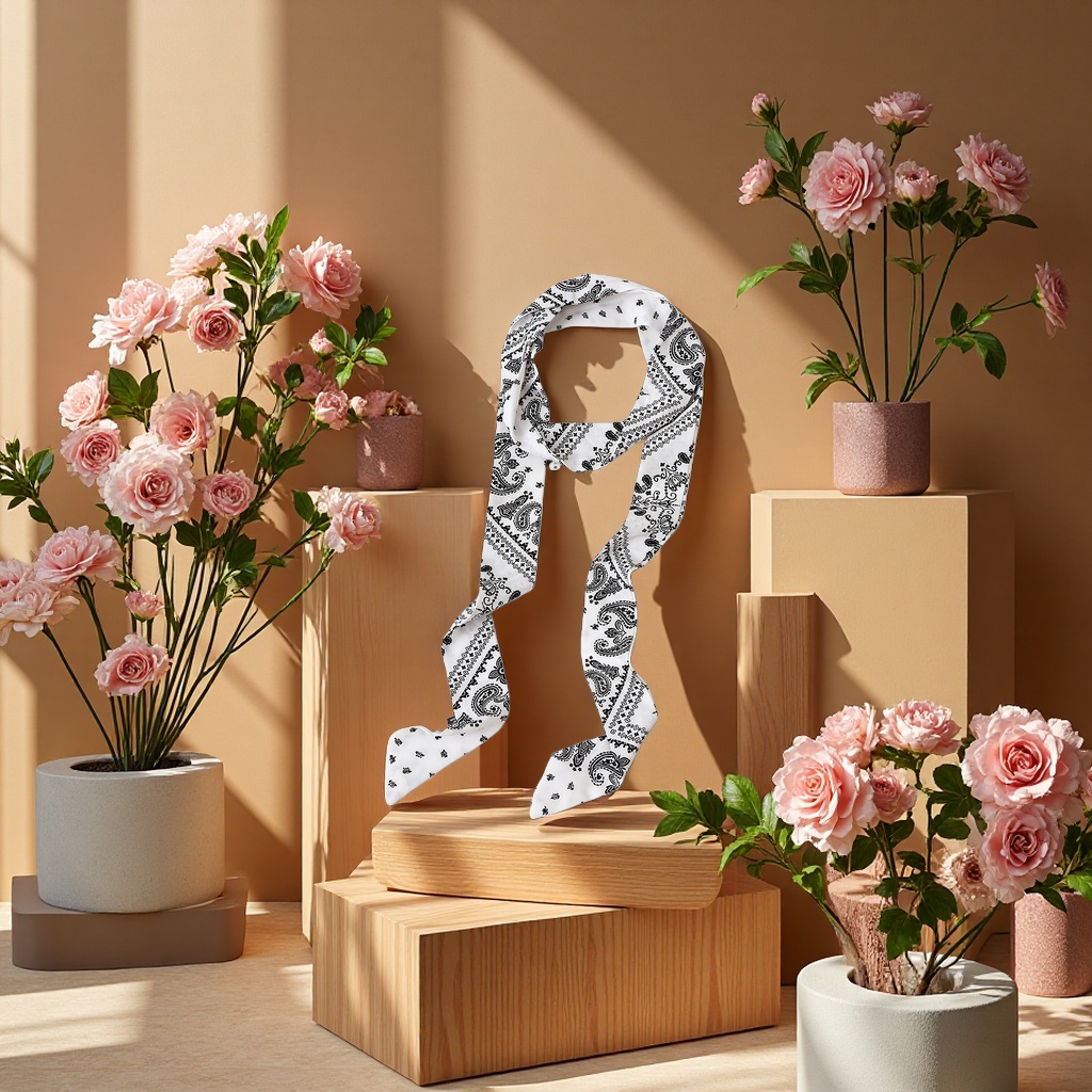 Thick cashmere scarf for women, warm and fashionable, versatile women's scarf for winter
