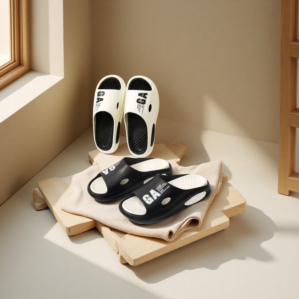 夏季居家男士款塑料拖鞋透气舒适