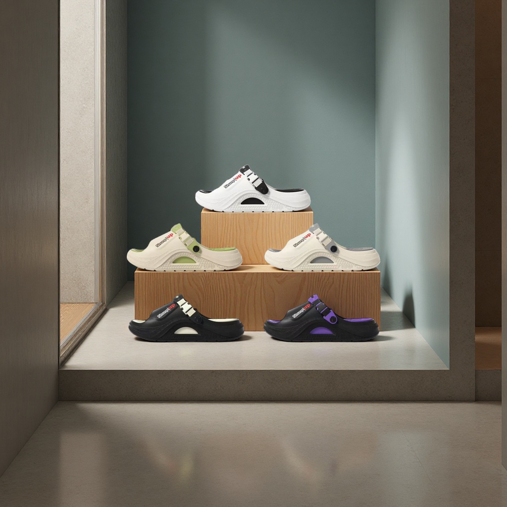 夏季男款居家拖鞋透气柔软舒适