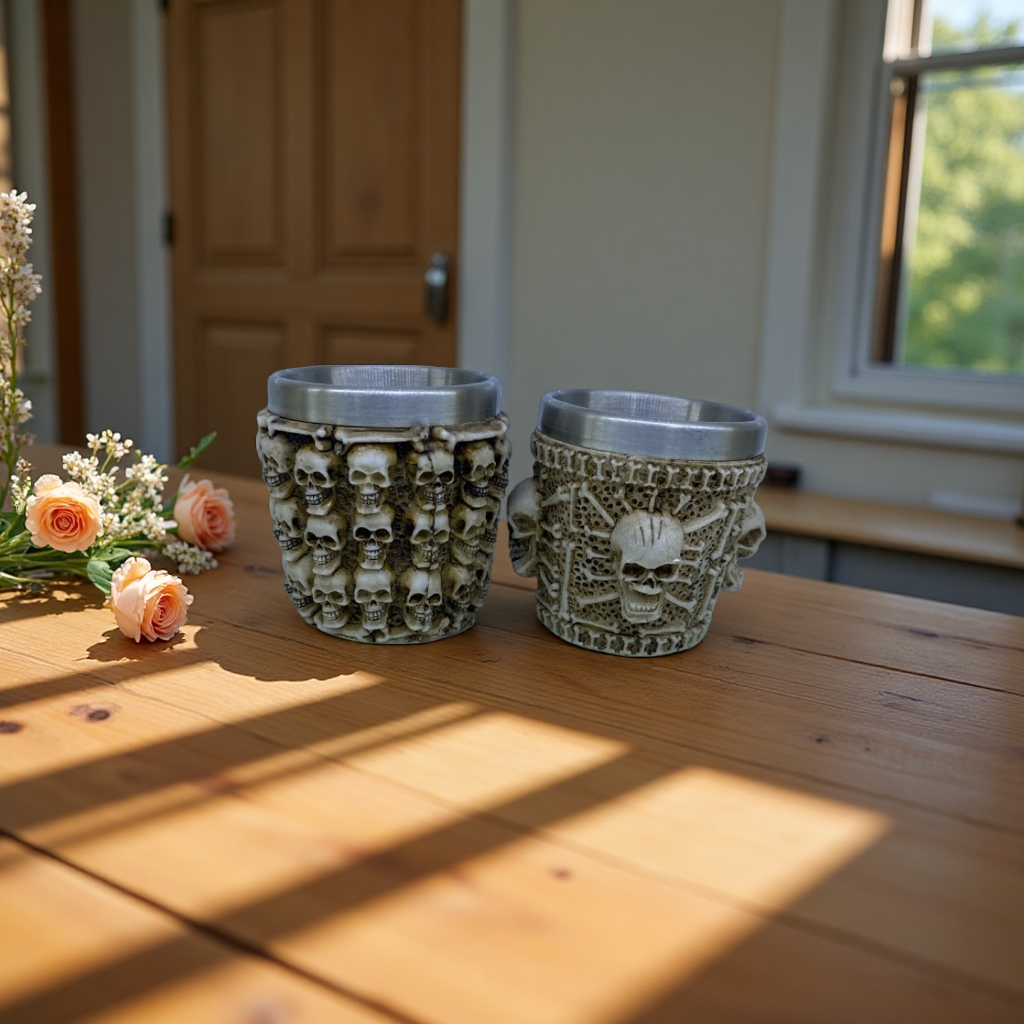 玻璃烛台细节图