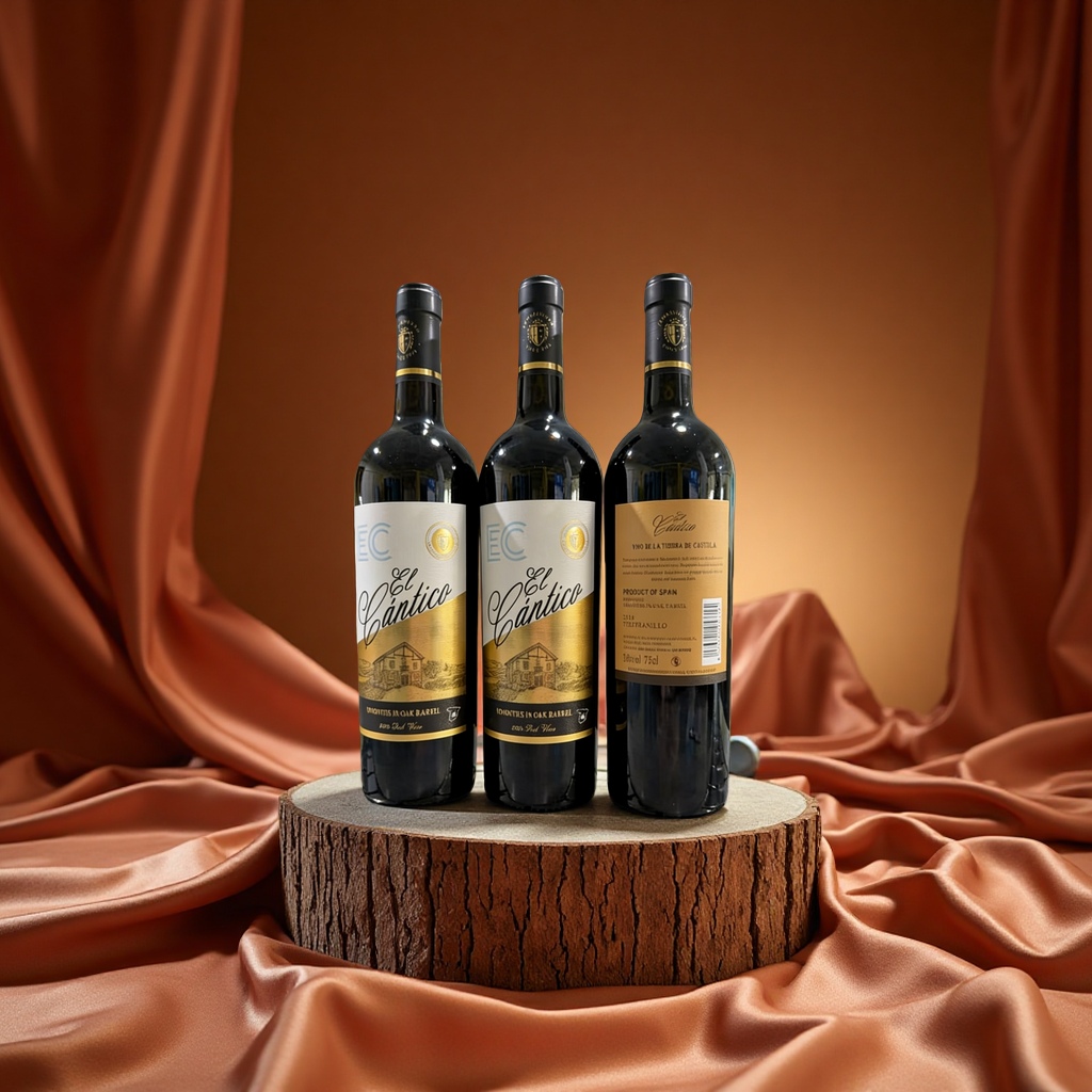 President Red Wine, Original bottle and original Spanish Tempranillo Dry Red wine Specification image