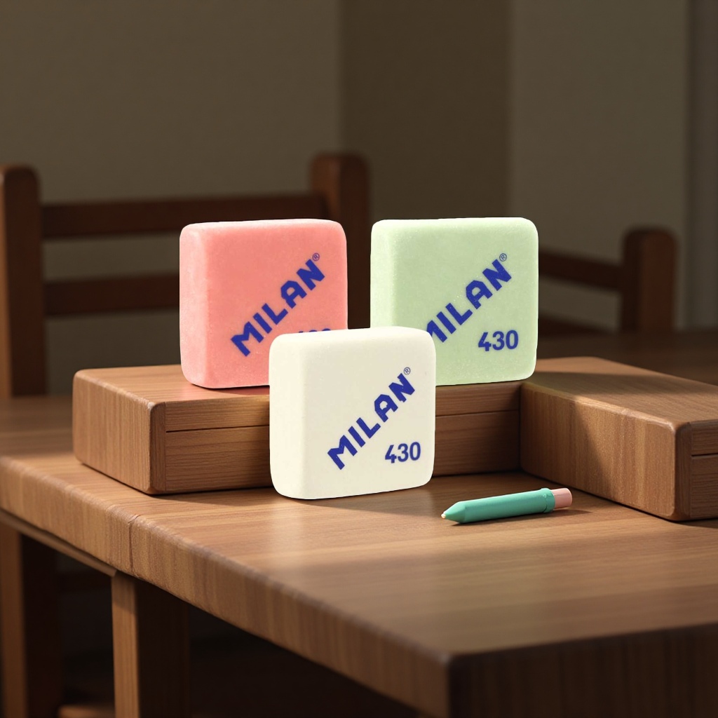 Eraser pen for primary school students, 200g soft, does not damage paper and prevents chipping details Picture