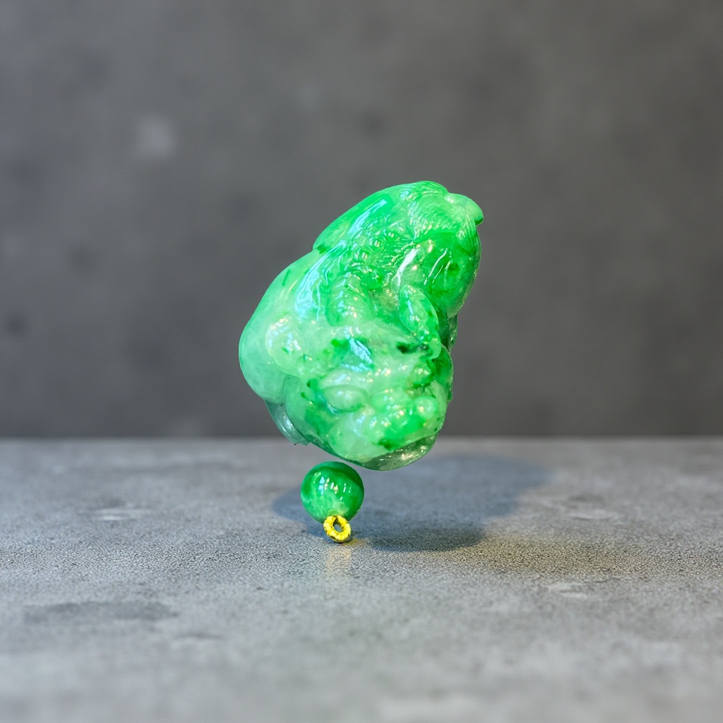 天然翡翠玉石吊坠挂坠珠宝饰品