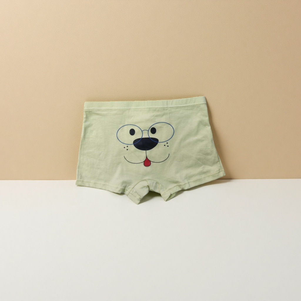 儿童纯棉平角卡通内裤细节图