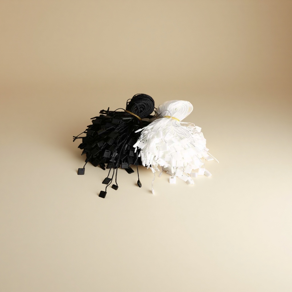 打印机吊牌吊卡吊粒线吊粒100片装防水耐用标签纸