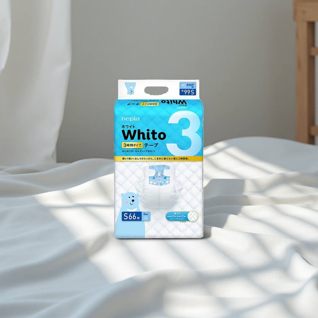 Baby diapers are breathable, absorbent, soft, comfortable and large in size