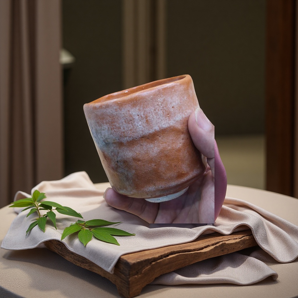 Japanese rakuyaki matcha bowl Specification image