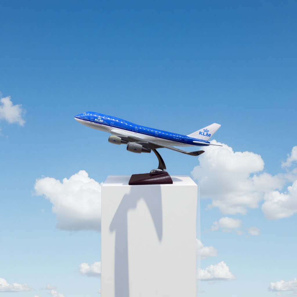47cm KLM 飞机模型