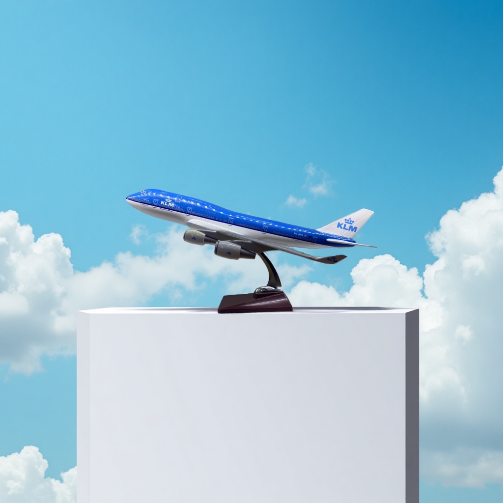 47cm KLM 飞机模型细节图