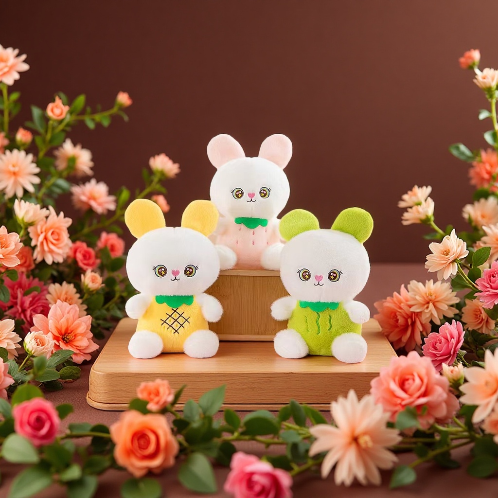 毛绒玩具可爱小熊软萌玩偶儿童抱枕礼物 plush细节图