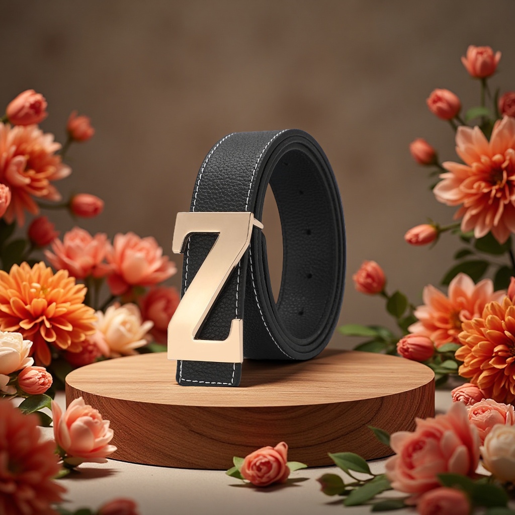 Fashionable leather belt, casual and simple men's style, 100cm wide, slim and versatile, classic style Application Scenario