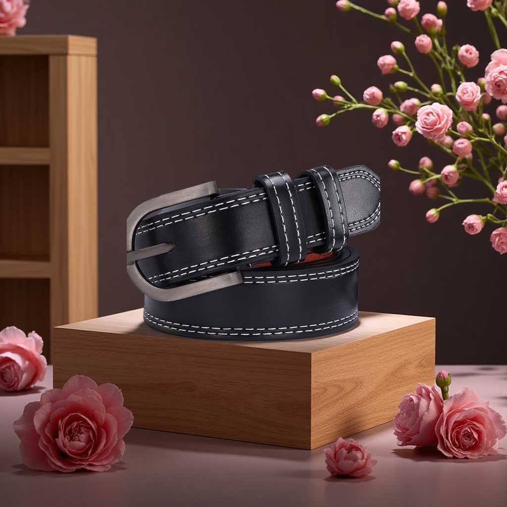 Fashionable leather belt for men, simple and versatile, casual style 2024 new model 160452145 Specification image