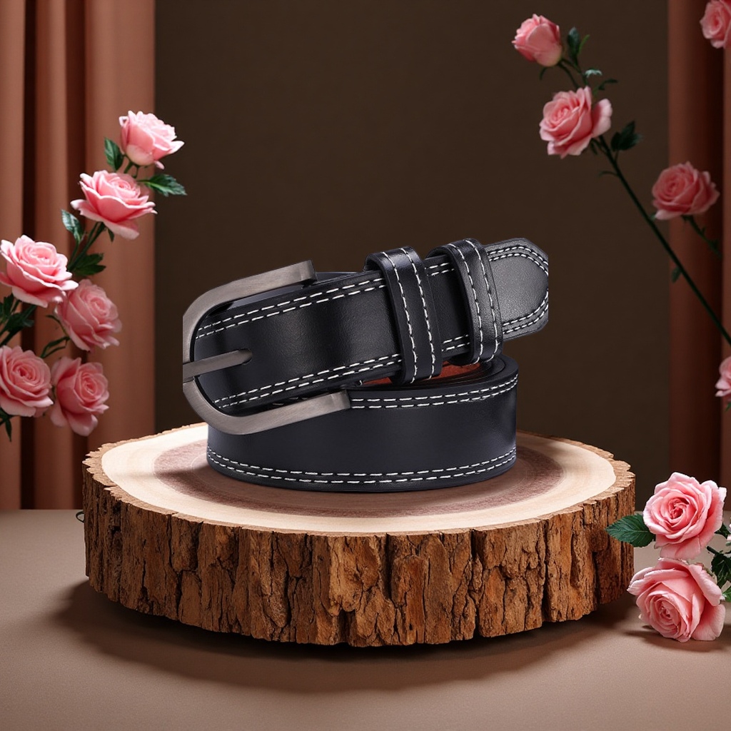 Fashionable leather belt for men, simple and versatile, casual style 2024 new model 160452145