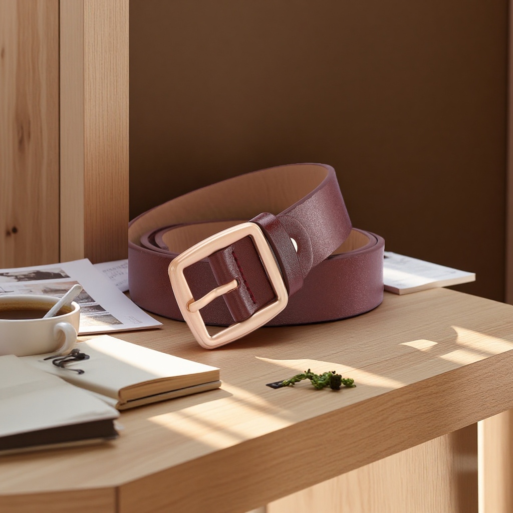 时尚皮质腰带 休闲简约男款 100cm 优质牛皮加宽设计