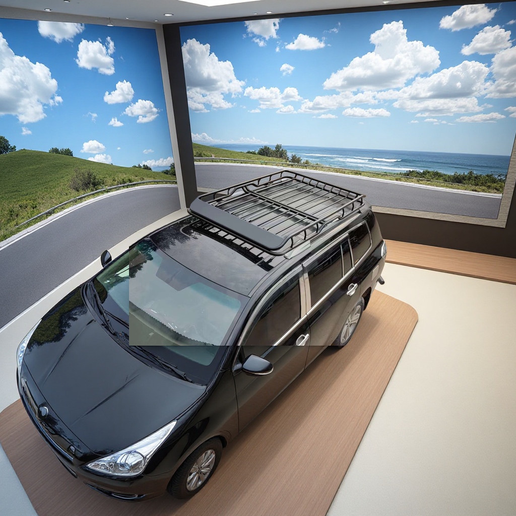 汽车行礼架车顶行李箱收纳架多功能可调节安装简便161157324