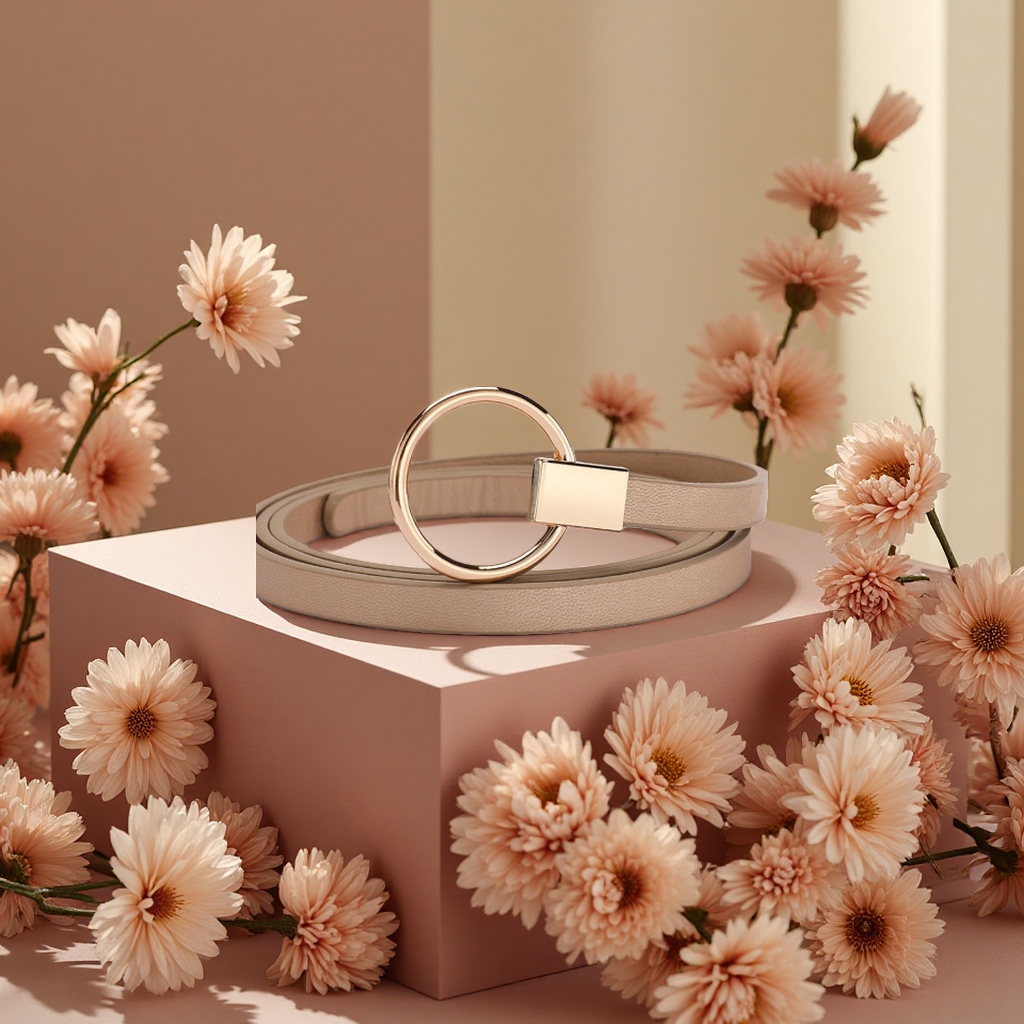 Fashionable leather belt, casual and simple men's 100cm wide version, high-quality leather, figure-hugging and slimming details Picture