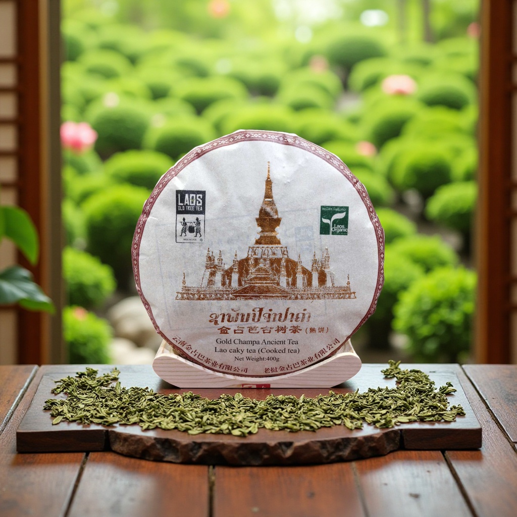 Laos imports raw tea from high-stemmed ancient trees of Jinchamba details Picture