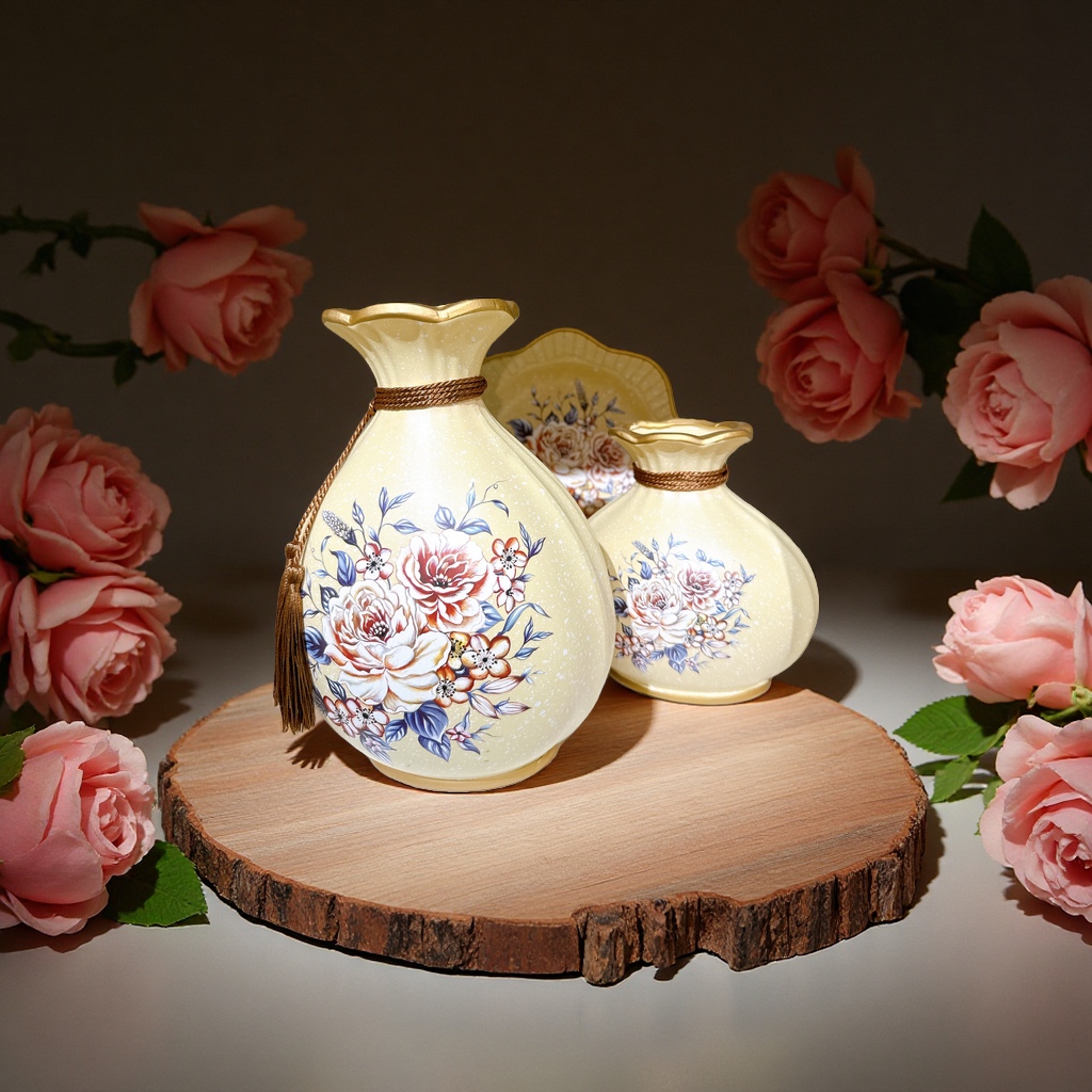 花瓶/陶瓷花瓶/家居装饰摆件/生态瓶/亚克力花瓶细节图