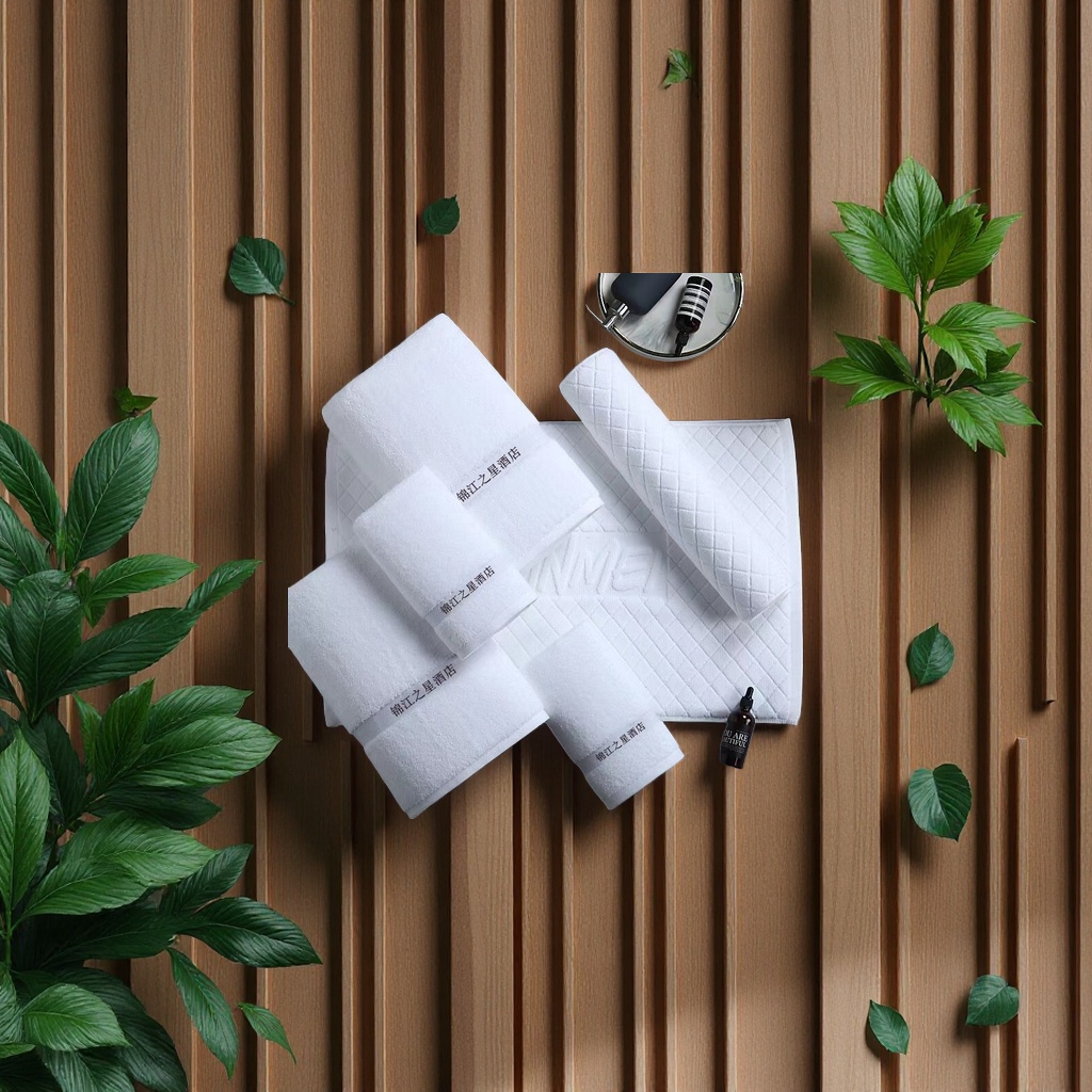 宾馆用巾大容量加厚毛巾吸水性强柔软耐用