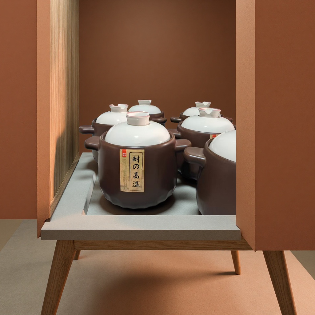 白色珐琅砂锅酒店专用炖锅1.5L181226063