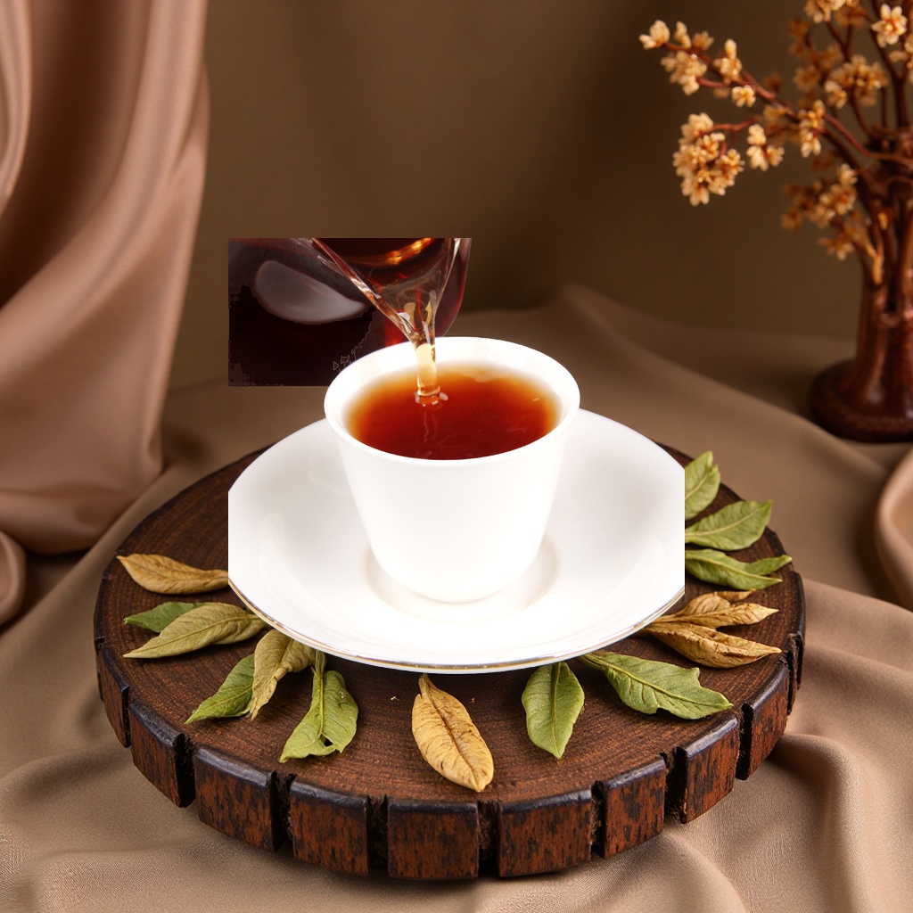 Menghai aged and ripe tea, Mengsong ancient tree tea, Pu 'er tea, ripe tea cakes, sweet and fragrant, Yunnan Seven Sons Cake tea Specification image