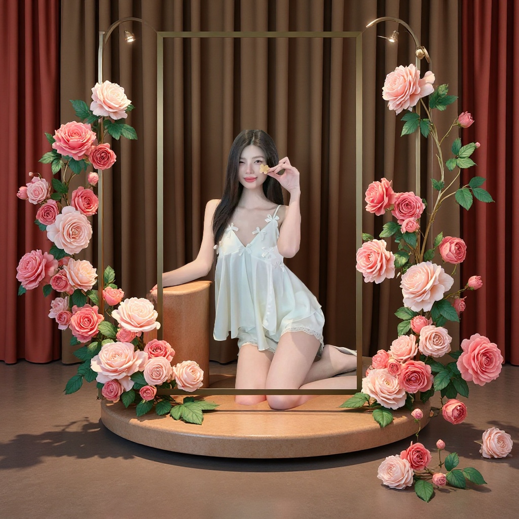 吊带睡衣性感透气夏日家居服女款慵懒风居家穿着010645241细节图