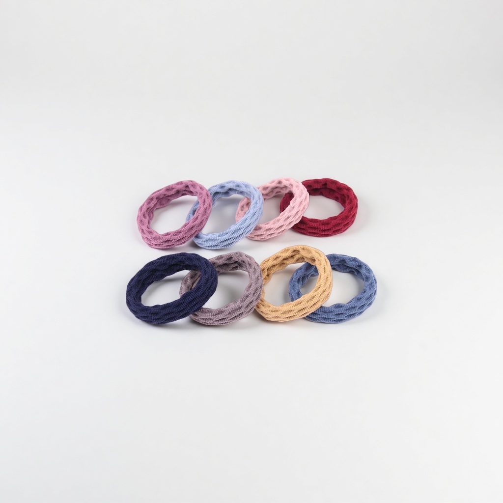 Thickened, high-elasticity, seamless hair band, simple Korean version for women, towel band and elastic band