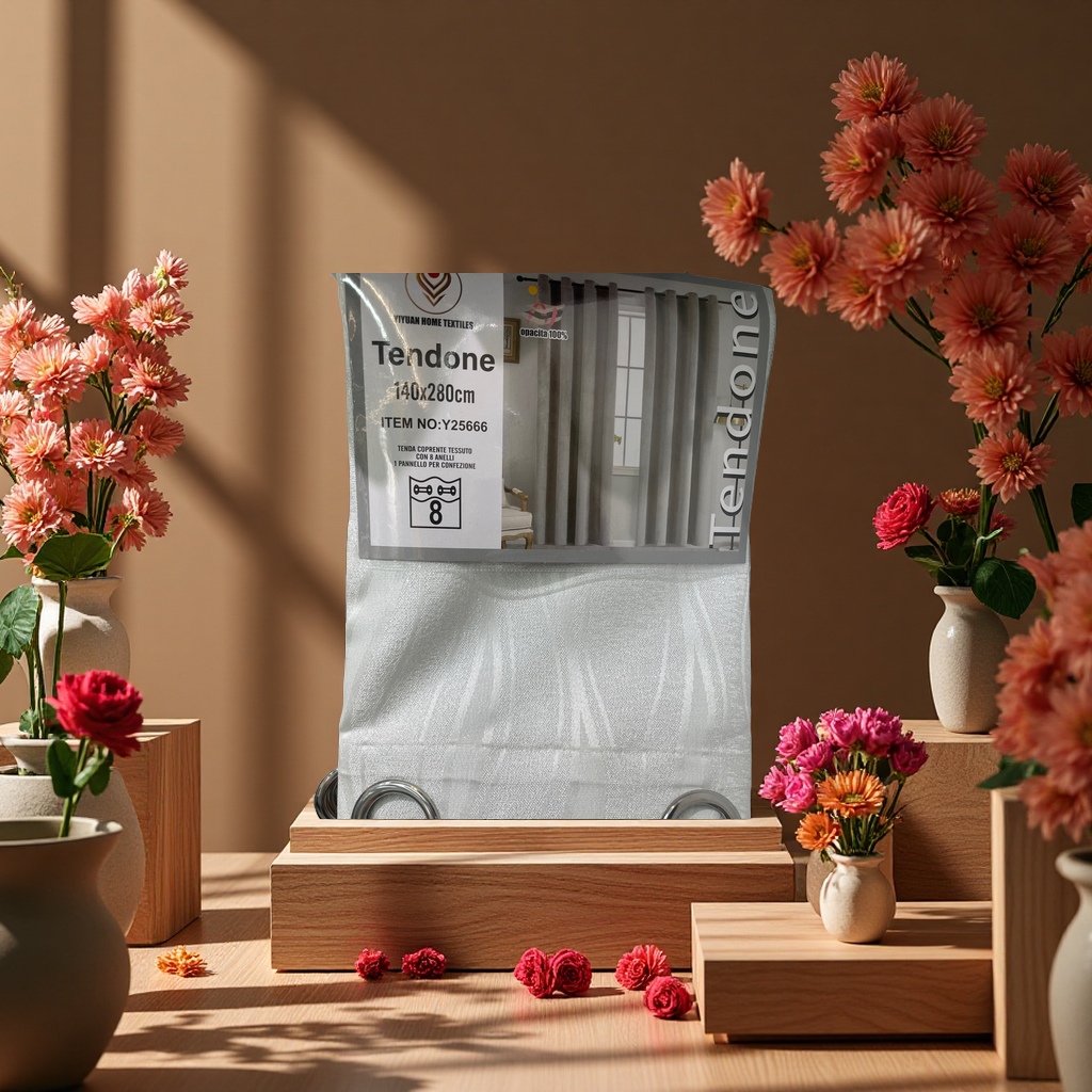 Shangri-la's simple curtains are designed to block light in the living room and thick, dust-proof and breathable in the bedroom details Picture