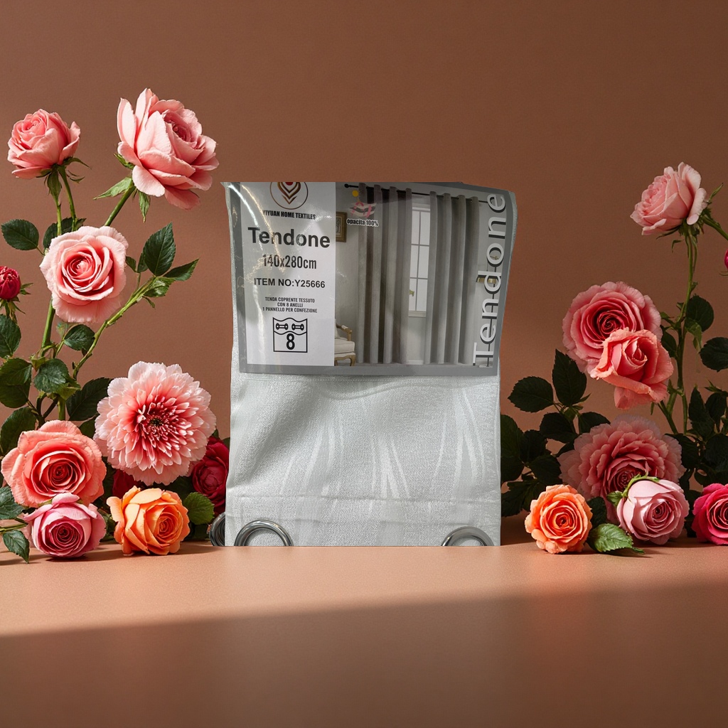 Shangri-la's simple curtains are designed to block light in the living room and thick, dust-proof and breathable in the bedroom Specification drawing