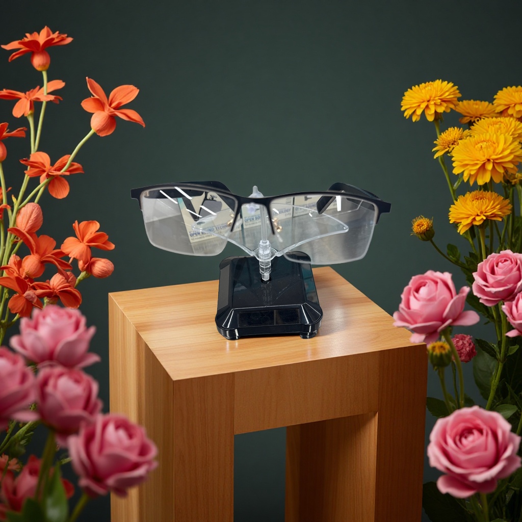 The Bluetooth glasses can answer calls and play music. They are fashionable, lightweight and offer high-definition sound effects Specification image