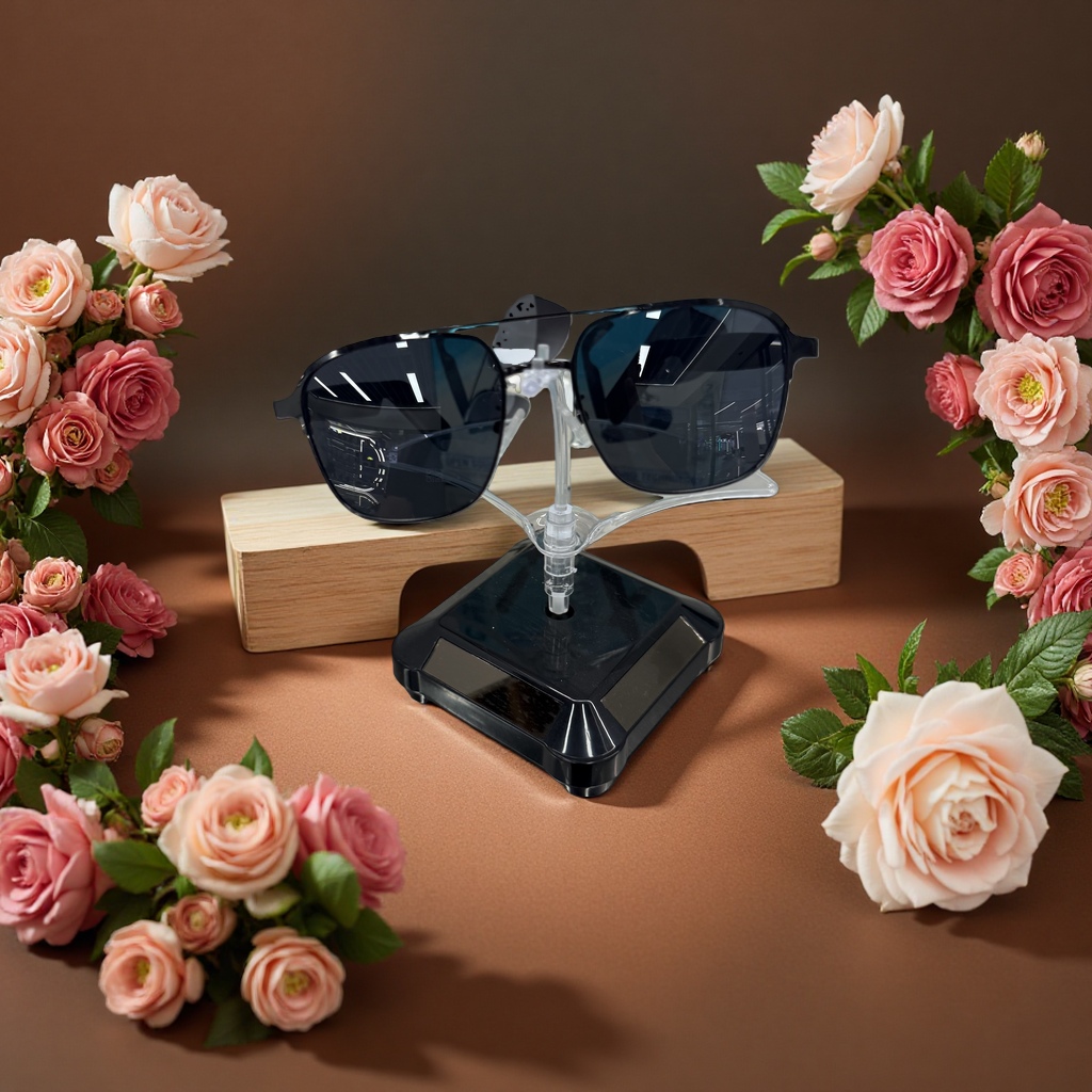 The Bluetooth glasses can answer calls, listen to music and have long battery life Application Scenario