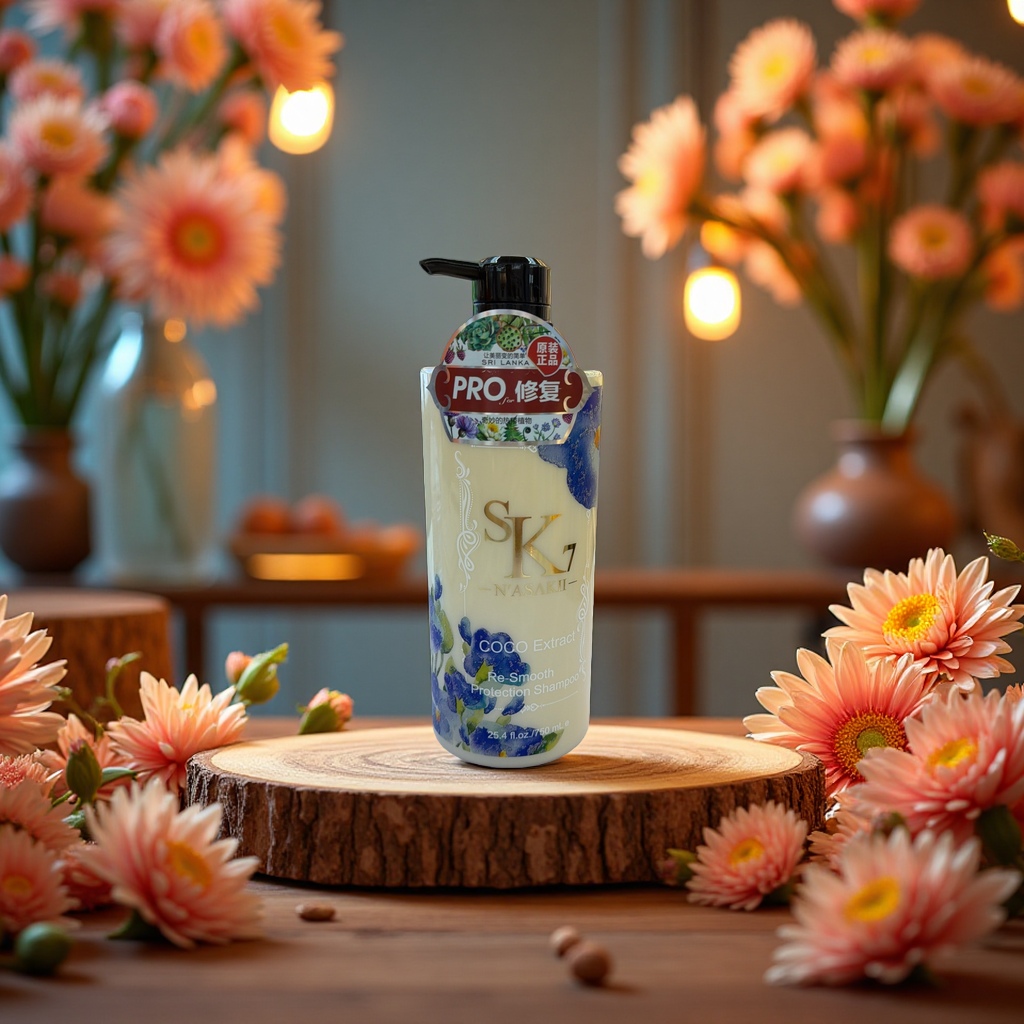 茉莉花香洗发水清爽去屑柔顺修护滋养控油蓬松750ml斯里兰卡产品图