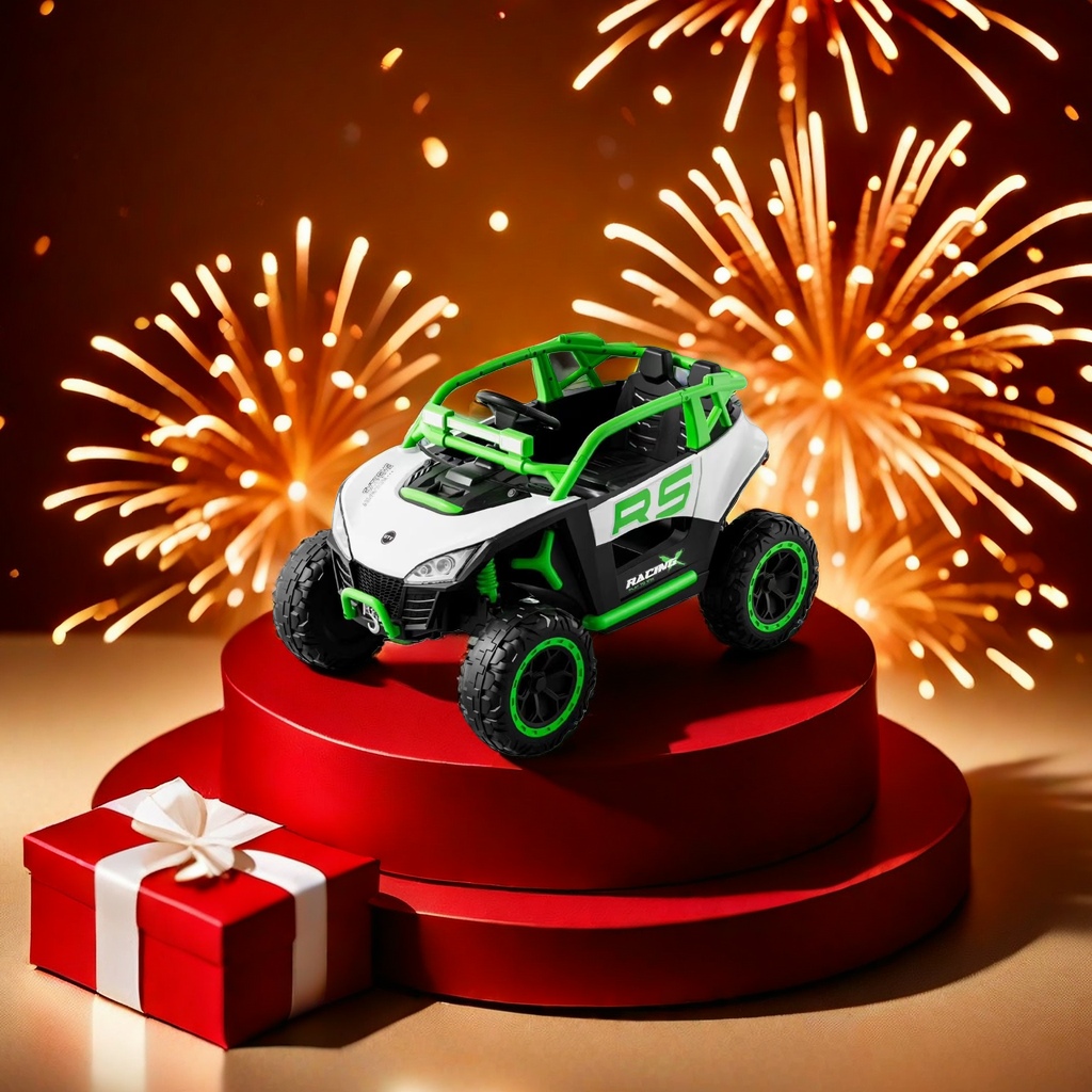 Children's toy car, four-wheel drive off-road vehicle model, remote control car, boy gift, birthday present Specification image