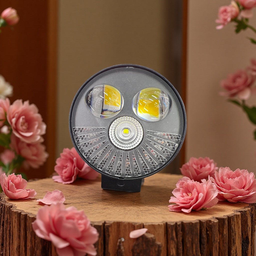 Waterproof high-intensity LED motorcycle lamp, universal model, high-power dual high beam and low beam Specification image