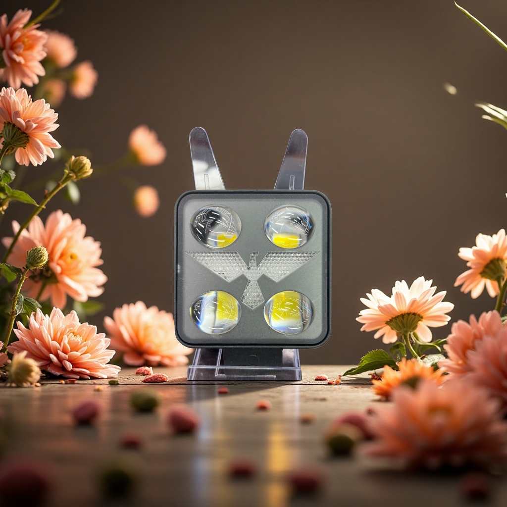 Waterproof high-intensity LED motorcycle lamp, universal model, high-power high beam and low beam dual-purpose 123112862 details Picture