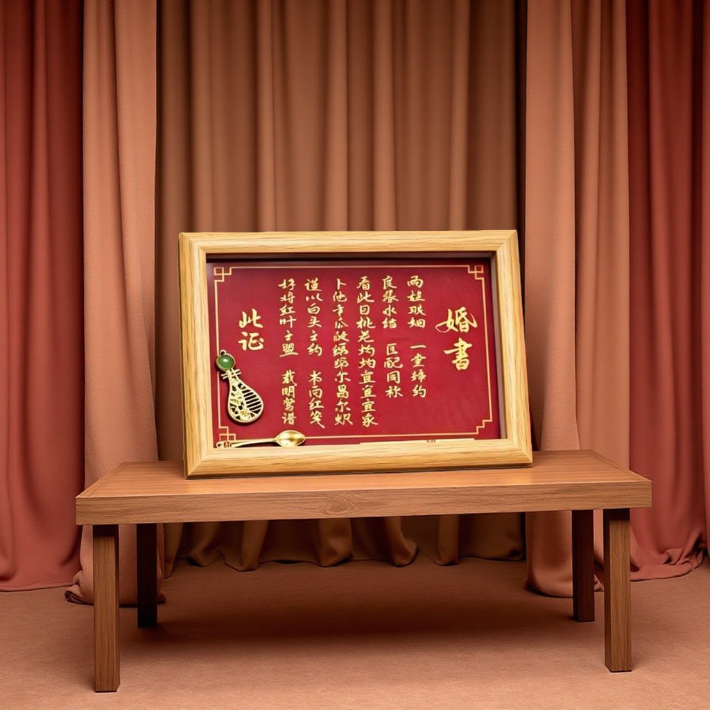 Rote picture frame, photo frame, Velcro frame, small canvas version