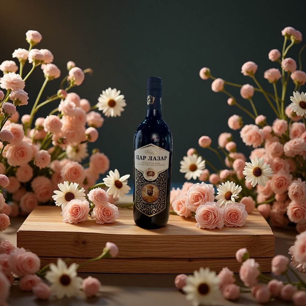 酒瓶细节图
