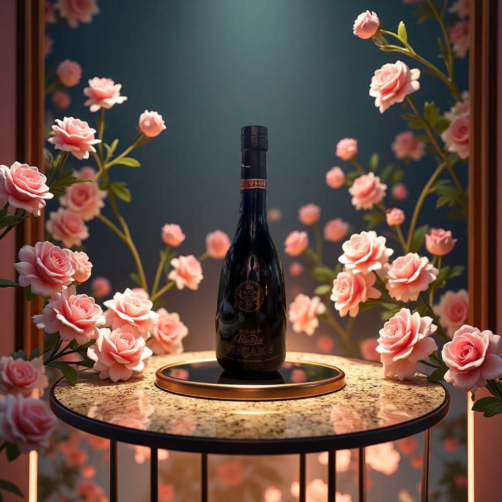 白兰地干邑陈酿红酒礼盒装经典香槟酒