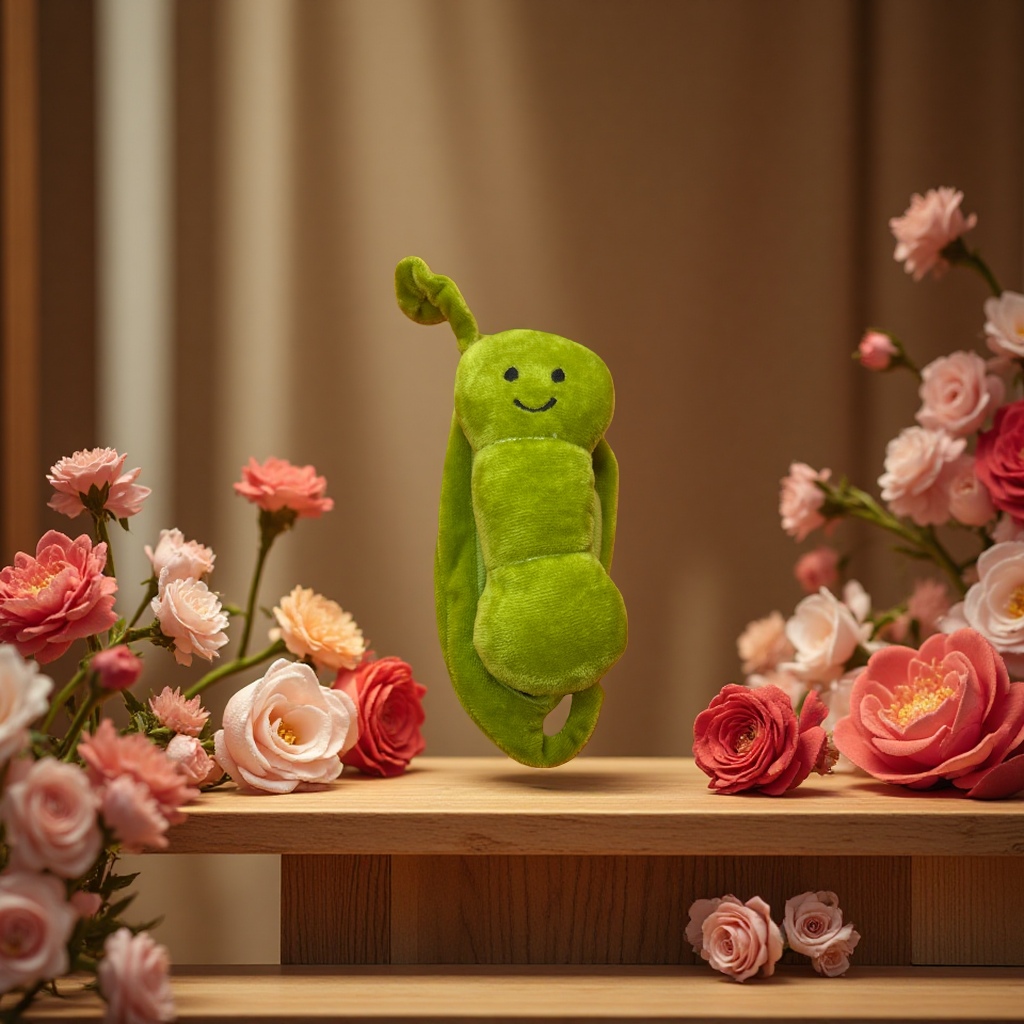 plush toy cute and soft little bear pillow plush doll home decoration Specification image