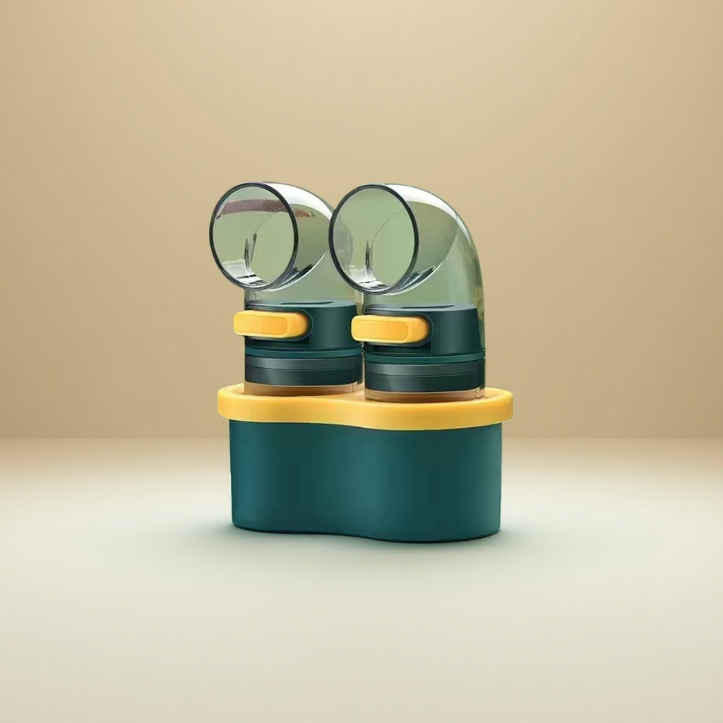 榉木碳钢芯手动胡椒磨调料盒调料罐调料盒子