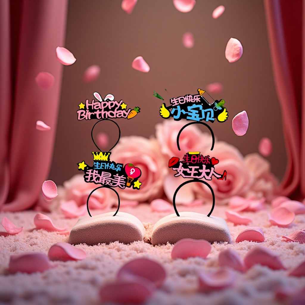 网红卡通发灯光兔子毛绒玩具万圣节圣诞玩具发光气球