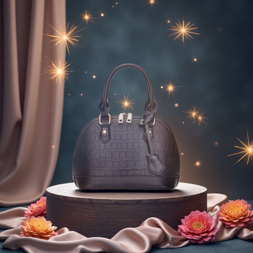 Longxiang folding bag, heart-shaped tote bag, briefcase, large capacity, fashionable commuting bag Application Scenario