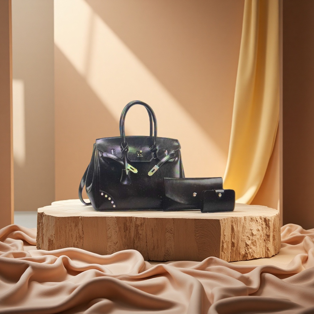 Longxiang folding bag, Love tote bag, briefcase, large capacity student shoulder bag Application Scenario