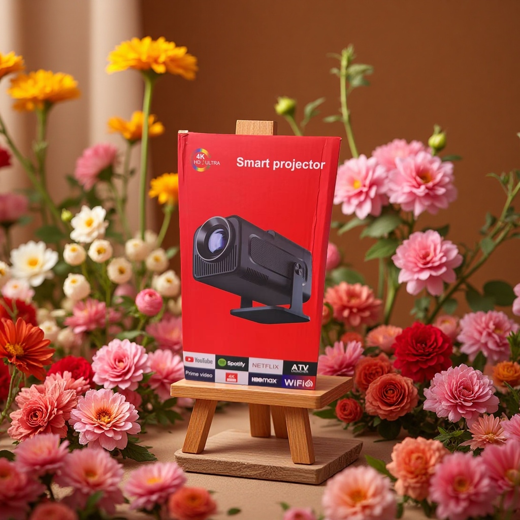 Portable high-definition projector, a smart screen projection teaching tool for home and office use Specification image