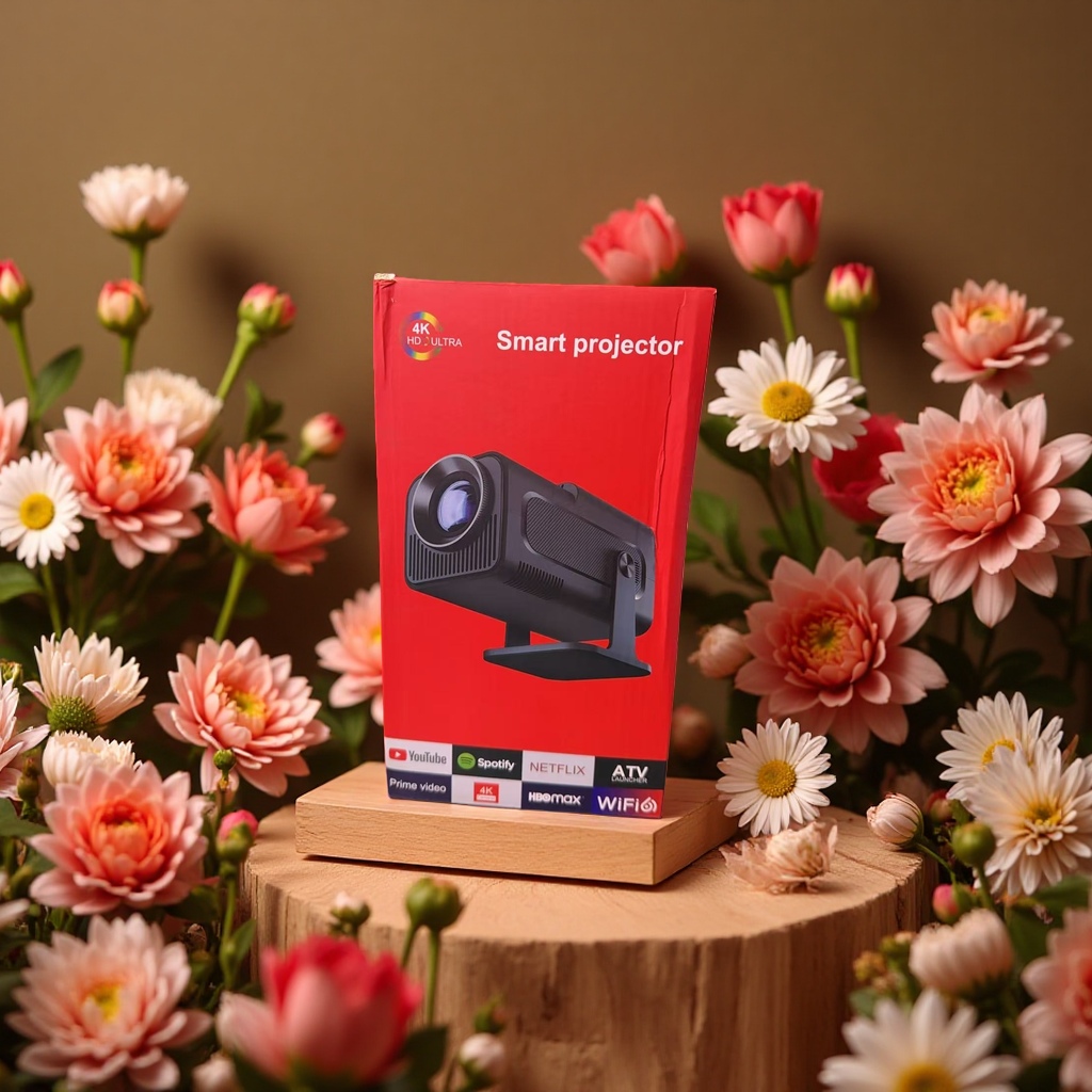 Portable high-definition projector, a smart screen projection teaching tool for home and office use Application Scenario