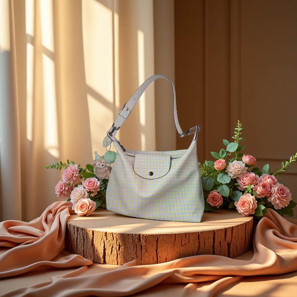Textured women's crossbody fashionable luggage, women's crossbody fashionable luggage 164631860 Application Scenario