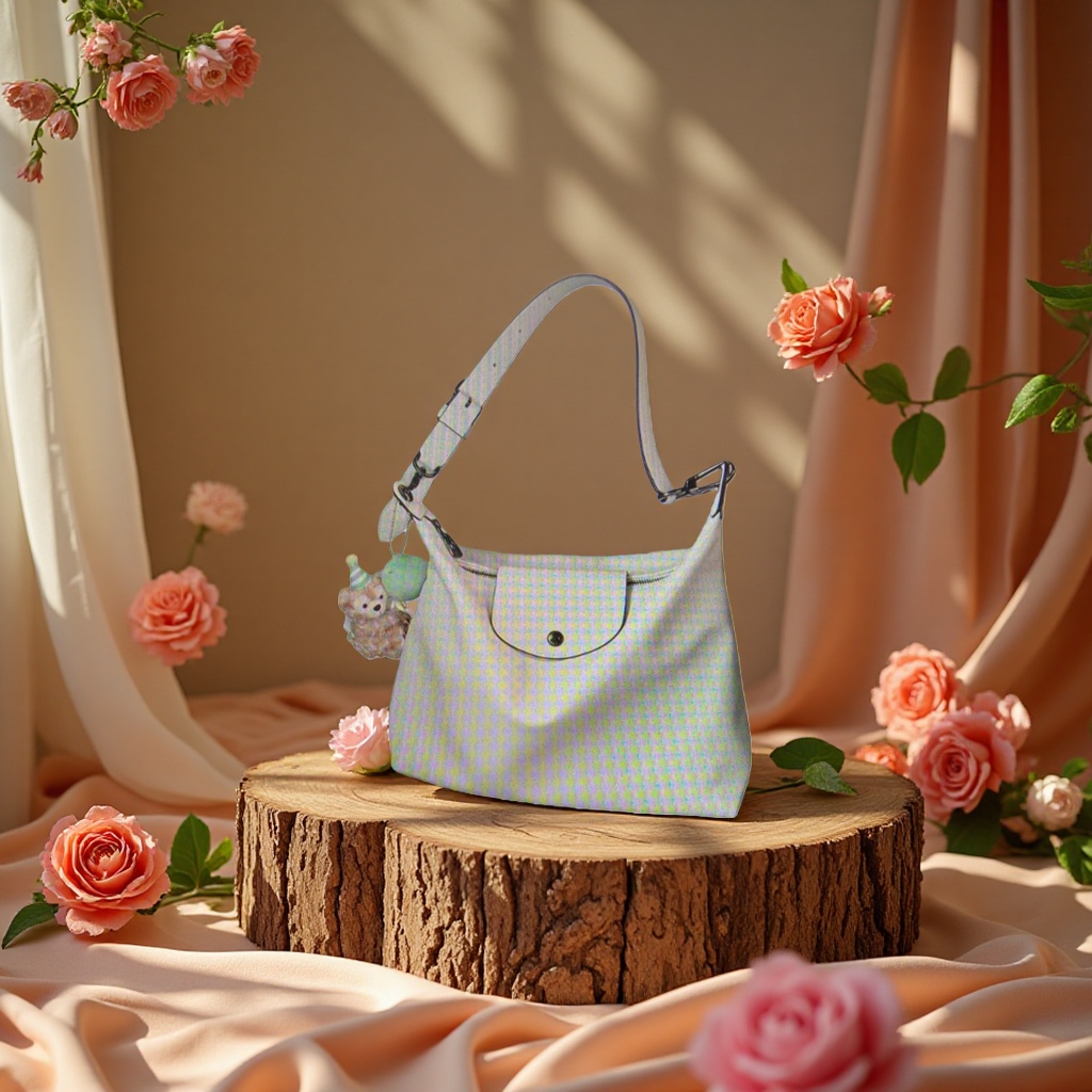 Textured women's crossbody fashionable luggage, women's crossbody fashionable luggage 164631860 Specification image